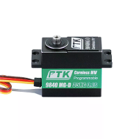 PTK 9840MG D 35kg Metaal Gear Digitale Spatwaterdichte RC Servo voor Radiografisch bestuurde auto's Vaste Vleugels Vlieg