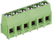 PTR Hartmann 50350060005E Klemschroefblok 1.50 Mm² Aantal polen 6 Groen 1 stuk(s)