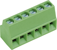 PTR Hartmann 50692060021E Klemschroefblok 0.75 Mm² Aantal polen 6 Groen 1 stuk(s)