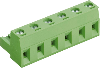 PTR Hartmann 50960060021D Female behuizing (kabel) AKZ960 Totaal aantal polen: 6 Rastermaat: 7.62 Mm Inhoud: 1 stuk(s)