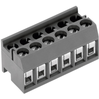 PTR Hartmann 51350060001G Klemschroefblok 1.50 Mm² Aantal polen 6 Grijs 1 stuk(s)