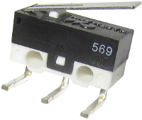 PTR Hartmann MDB1 05C01C03A Microschakelaar MICROHART 125 V/AC 3 A 1x aan/(aan) Moment 1 stuk(s)