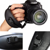 Pu E2 Camera Wrist Strap Hand Grip For Canon Slr/dslr