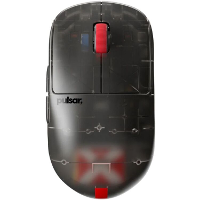 Pulsar X2H Gaming Mouse   Clear Black Edition