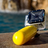 Puluz Flat Bottomed Solid Color Bobber Floating Hand Grip Buoyancy Rods For Gopro Yi Sport Camera