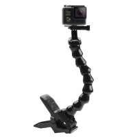 Puluz Pu179 Jaws Flex Bent Neck Clamp Mount For Gopro Sjcam Eken Xiao Mi Yi Mijia Action Sports Camera