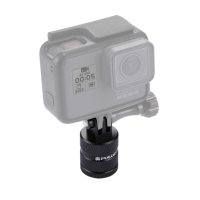 PULUZ PU219 Screw Hole Tripod Mount CNC Adapter for GoPro HERO6 5 4 3+ 3 2 1 Xiaoyi Action Cameras