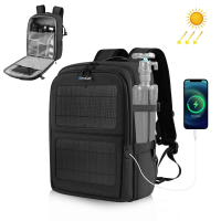 PULUZ PU5018B multifunctionele camerarugzak met zonnepaneel Waterbestendige cameratas