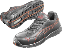 PUMA Safety DAYTONA LOW HRO SRC 642620 Veiligheidsschoenen S3 Maat: 45 Zwart, Rood 1 paar