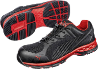 PUMA Safety FUSE MOTION 2.0 RED LOW 643890 43 ESD veiligheidsschoenen S1P Maat: 43 Zwart, Rood 1 paar