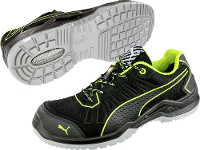 PUMA Fuse TC Green Low 644210 42 Veiligheidsschoenen ESD S1P Schoenmaat (EU): 42 Zwart, Groen 1 stuk(s)