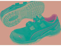 PUMA Safety Neodyme Green Low 644300 40 ESD veiligheidsschoenen S1P Maat: 40 Zwart, Groen 1 paar