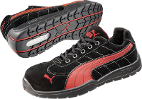 Puma Safety Silverstone Low Hro Src 642630 Lage Veiligheidsschoen S1p Maat: 44 Zwart, Rood 1 Paar