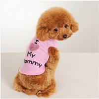 Puppy Dog Summer Vest Waistcoat Cotton Clothes Vest Shirt Coat