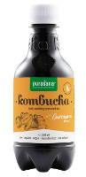 Purasana Kombucha Fresh Sparkling Fermented Tea Curcuma Flavour