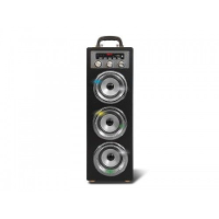 Pure Acoustics: Mcp 30 Karaoke Set   Zwart/zilver