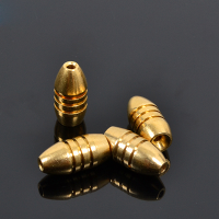 Pure Copper Bullets Fishing Sinkers Soft Bait