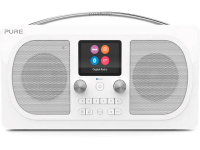 Pure Evoke H6 Prestige DAB+ Tafelradio AUX, Bluetooth, FM Herlaadbaar Wit