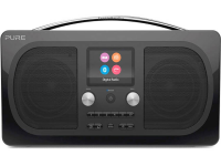 Pure Evoke H6 Prestige DAB+ Tafelradio AUX, Bluetooth, FM Herlaadbaar Zwart