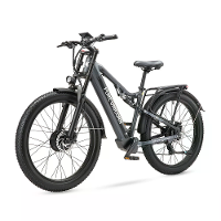 [EU DIRECT] ZUIVER EENHOORN U7 Elektrische Fiets 48V 19.2AH Batterij 1000W*2 Dubbele Motoren Aanbevolen Topsnelheid 25KM