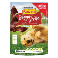 Purina Bonzo Beggin' Strips hondensnacks 6 x 120 g