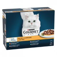 Purina Gourmet Perle Land Duo natvoer kat (12x85 g) 4 dozen (48 x 85 g)