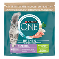 Purina One Sensitive met kalkoen kattenvoer 1,5 kg