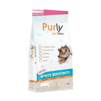 Purly Clumping White bentoniet kattenbakvulling   Fresh 10 liter