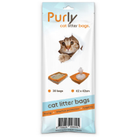 Purly kattenbakzakken (30 stuks) 6 verpakkingen