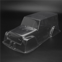 Pvc Climbing Car Jeep Hard Plastic Transparent Body Shell For 1:10 Scale Rc Crawler Car D90