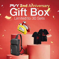 PVY 2e Verjaardag Beperkte Editie Cadeaubox