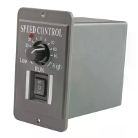 PWM DC motor snelheidregelaar 12V 24V 48V DC getrimeerde motor snelheidsregelaar 6A Vooruit Stop Achteruit voor DC borst