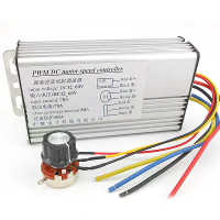 PWM DC motor snelheidsregelaar 70A 4000W DC10 60V lineaire DC motorverrichter aanpassing overstroombeveiliging potentiom
