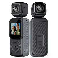 Q3 Draagbare Actiecamera 4K Ultra HD Dubbele Lens Mini Recorder WiFi Nachtzicht 2000mAh Batterij Loopopname voor Sport R