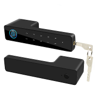 Q51 Tuya Slim Fingerafdruk Deurkluis bluetooth Elektronische Sleutelloze Ingang Deurslot met Wachtwoord Sleutel Virtueel