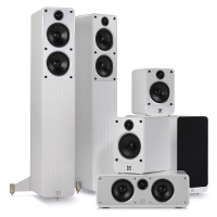 Q Acoustics: 5.1 Homecinema Pack   Wit