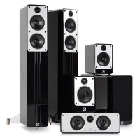 Q Acoustics: 5.1 Homecinema Pack   Zwart