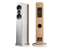 Q Acoustics: Concept 500 vloerstaande speaker   Wit/licht eiken