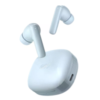 QCY T13PRO TWS bluetooth 6.0 Hoofdtelefoon Draadloze ANC oordopjes 50dB diepte ruisonderdrukking 6 microfoon AI oproep r