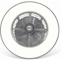 QECK Plafonventilator   Plafondventilator Afstandsbediening   Wit   Plafondlamp
