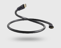 QED: Performance HDMI 0.6M HS met Ethernet   Zwart