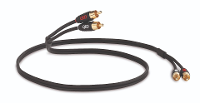 QED: Profile Audio RCA Tulp Kabel 3,0 Meter   Zwart