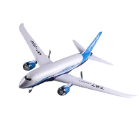 QF008 Boeing 787 550mm Spanwijdte 2.4 GHz 3CH Ingebouwde Gyro EPP RC vliegtuig Zweefvliegtuig RTF voor Beginners