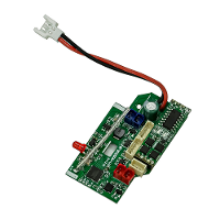 QF009 SU 35 Fighter Brushless Versie RC Vliegtuig Reserveonderdelen Accessoires 2.4GHz 4CH Ontvangerbord Afstandsbedieni