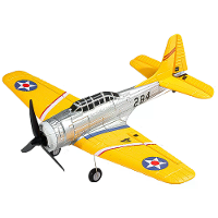 QF012 SBD Dauntless 2.4GHz 4CH 350mm Spanwijdte 6 Assen Gyro Eén Toets Aerobatics Borstelloze EPP Oorlogsvliegtuig RC Vl