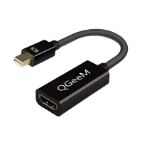 QGeeM Mini Displayport naar HD MI Adapter Mini DP naar HD MI Adapter 1080P @ 60Hz met verguld Compatibel met MacBook Pro