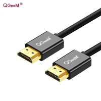 QGEEM QG AV13 HDMI naar HDMI 2.0 Kabel Adapter 4 K Projector Adapter Kabel Voor Nintend Schakelaar PS4 Televisie TV Box