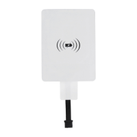 Qi Wireless Receiver Middle Micro Usb Charger For Cell Phones(forward)