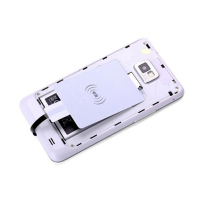 Qi Wireless Receiver Middle Micro Usb Charger For Cell Phones(reverse)
