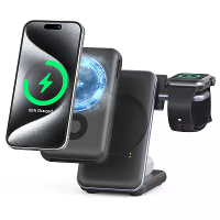 QI2 Magnetische Draadloze Powerbank 20W 10000mAh Powerbank met IJskoeling Externe Batterij Voedingsbron met 1 Ingang & 2
